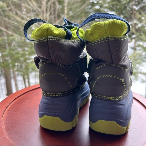 Waterproof Toddler Snow Boots Size 10 | Fleece Lined | Monster Dino Winter Boot - Picture 5 of 10